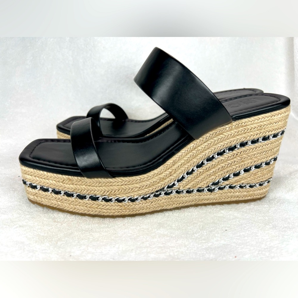 I.N.C. Black platform sandals - Picture 3 of 5